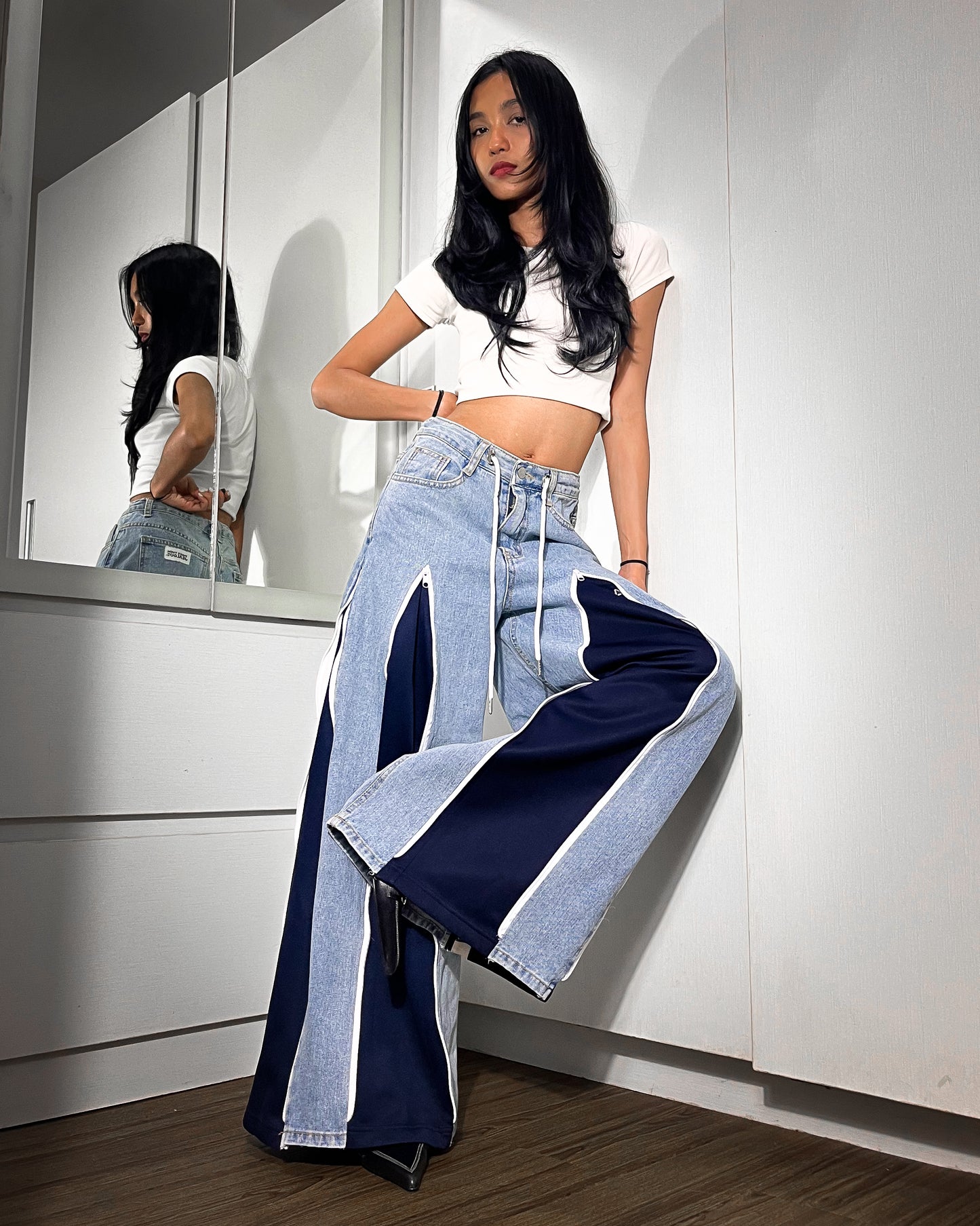 Zipper Pants 008