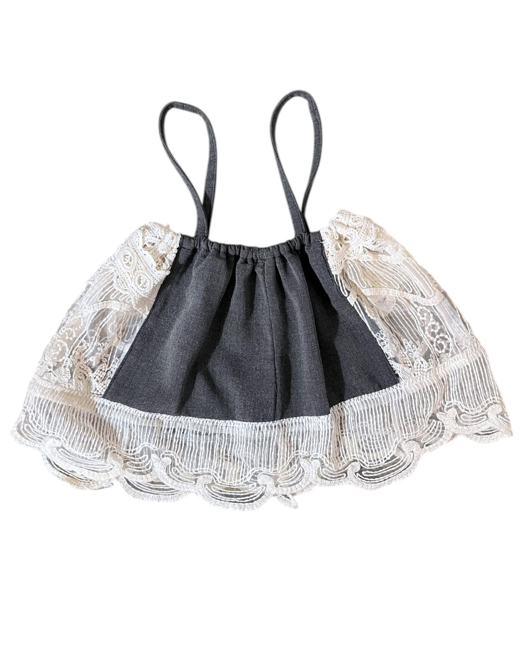 Lace-trimmed Set 008