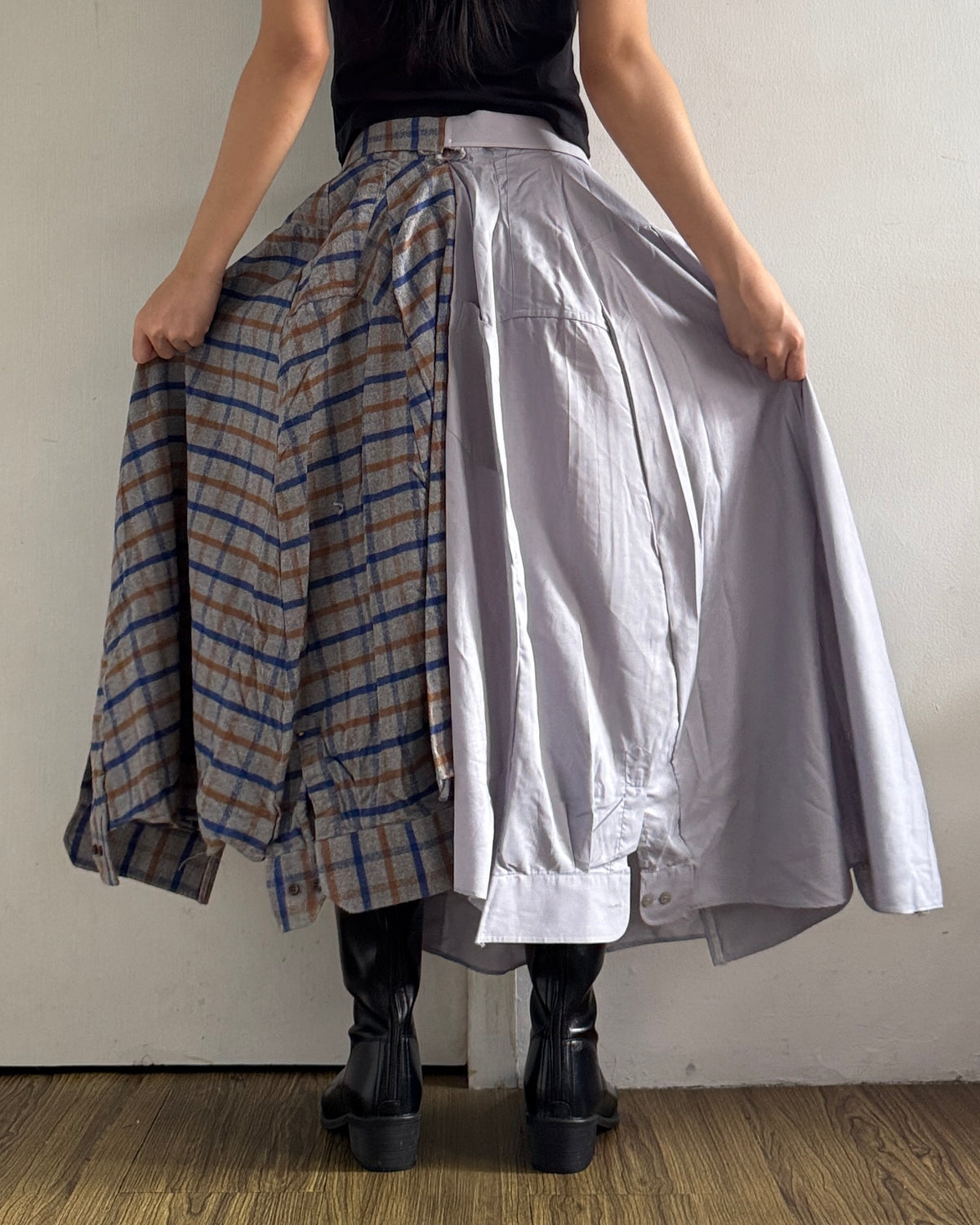 Button-up Maxi Skirt 069