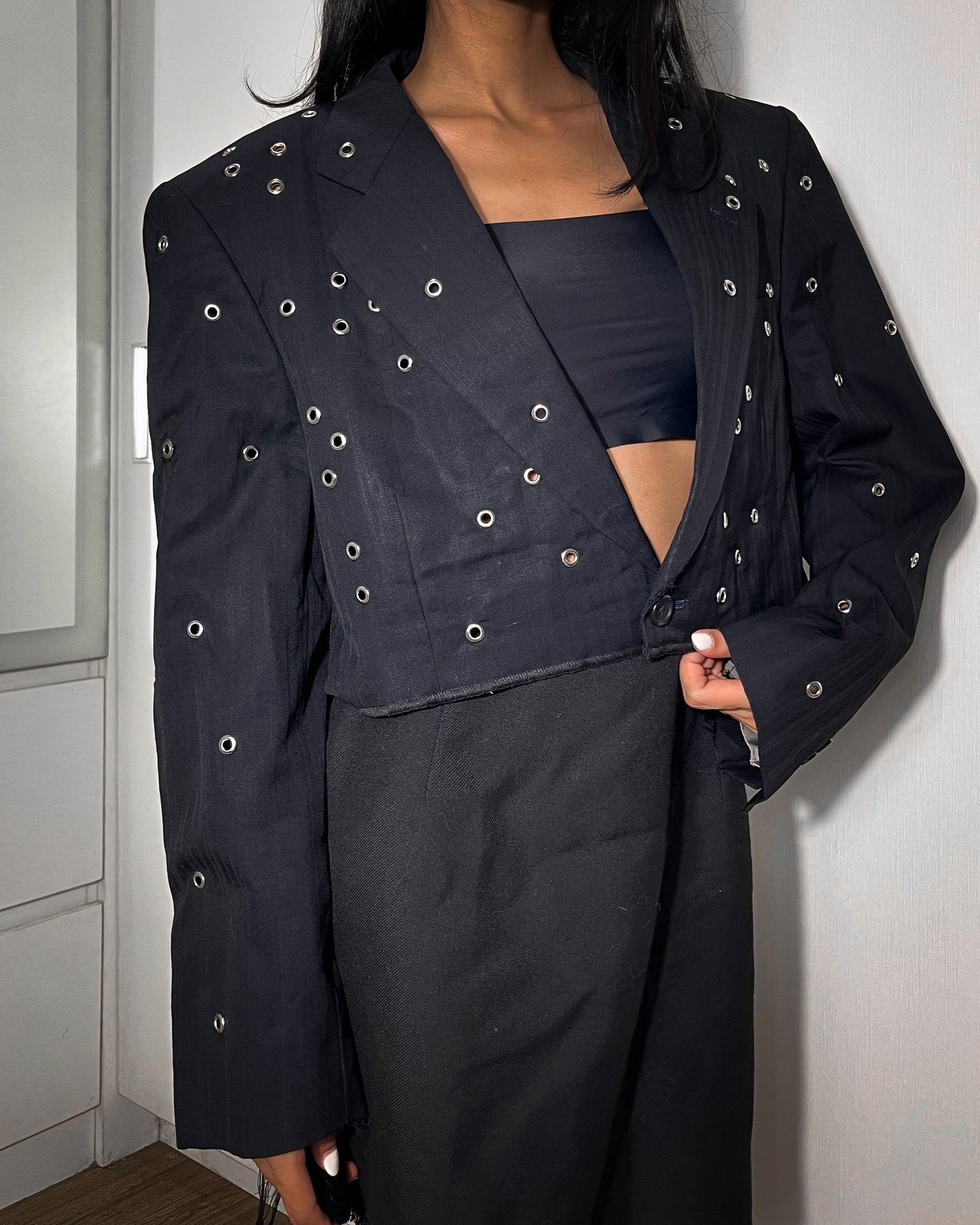 Eyelet Blazer 002