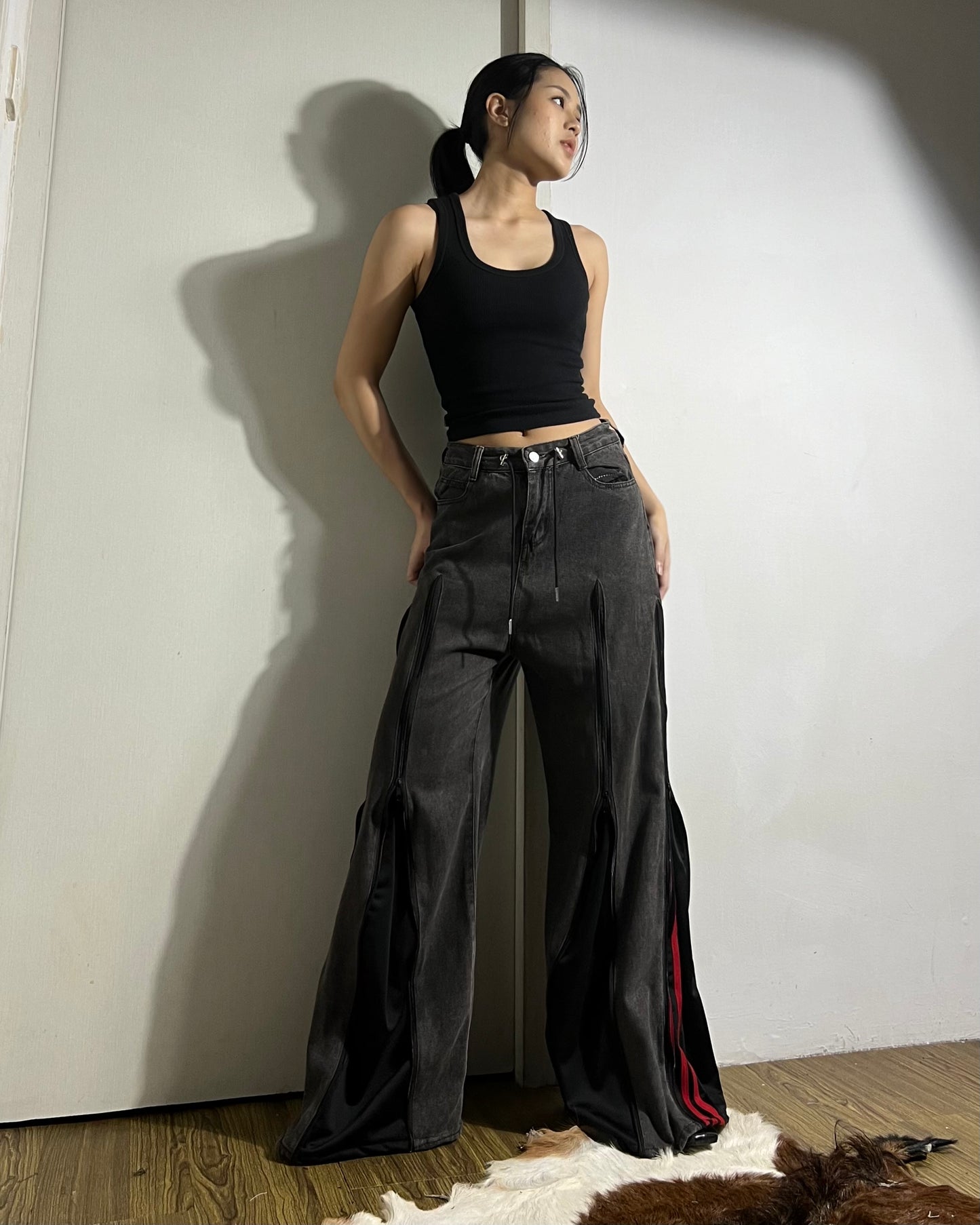Zipper Pants 0162