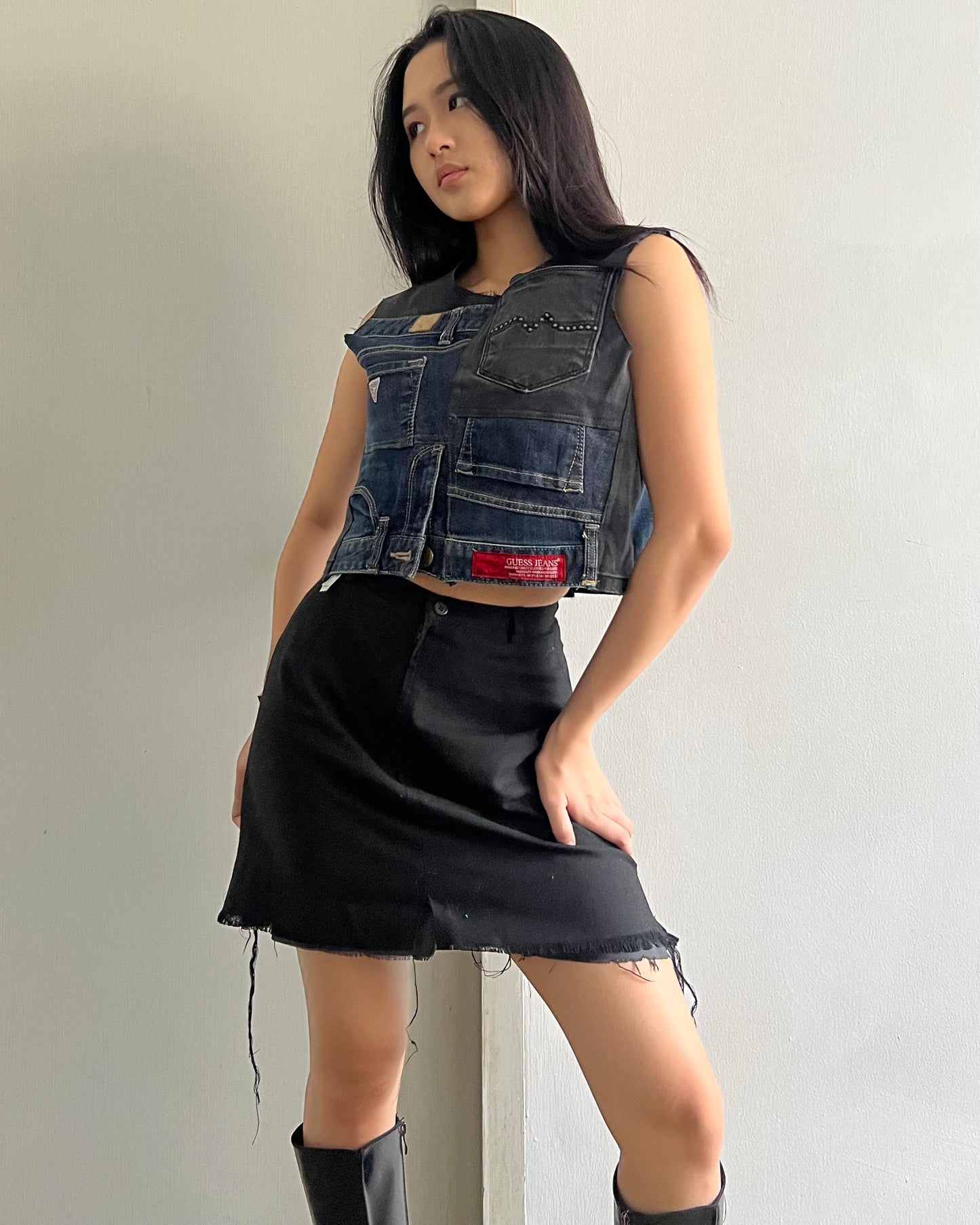 Denim Top 018
