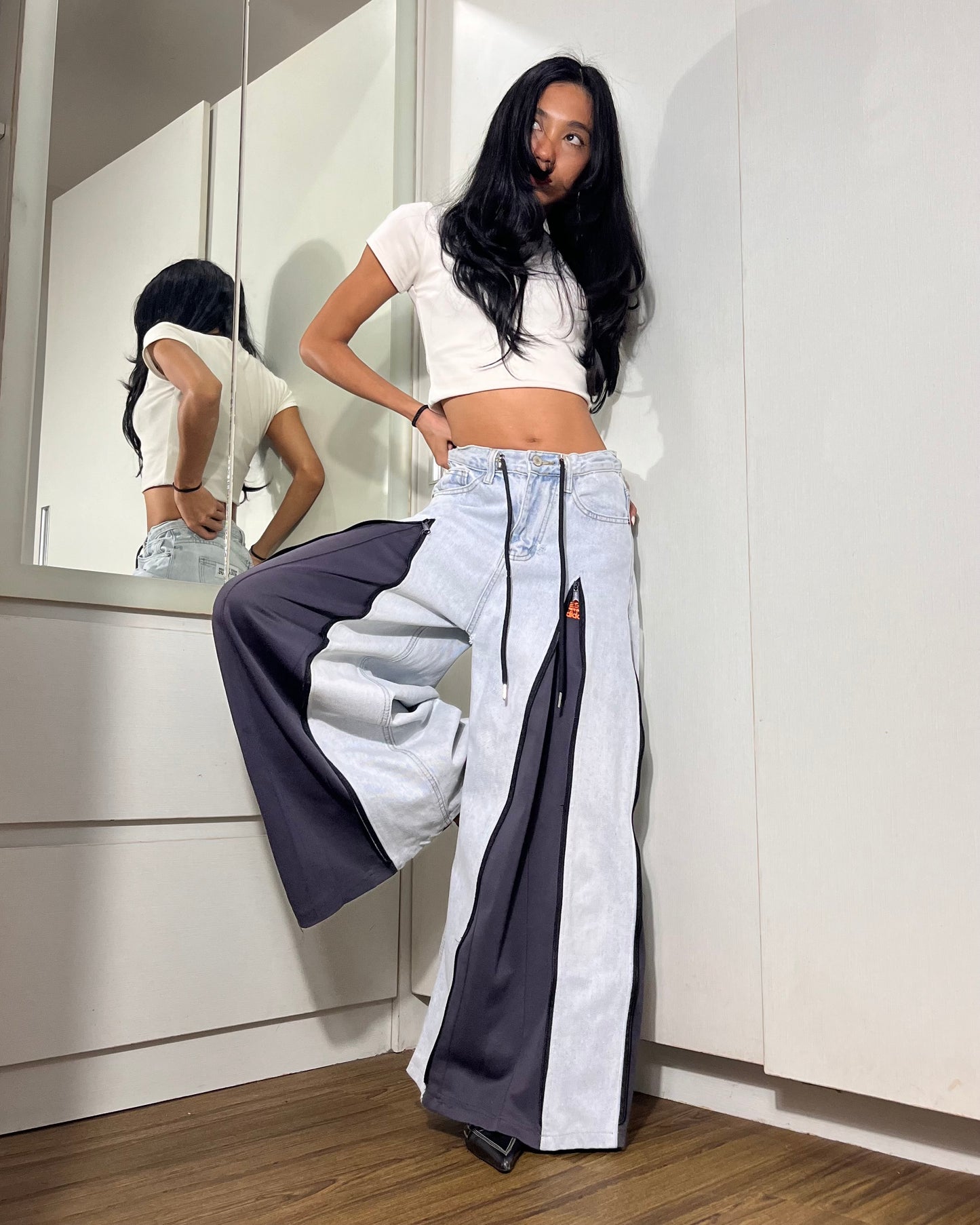 Zipper Pants 005