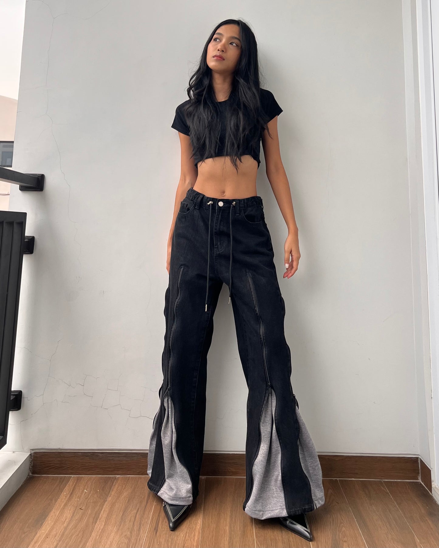 Zipper Pants 014