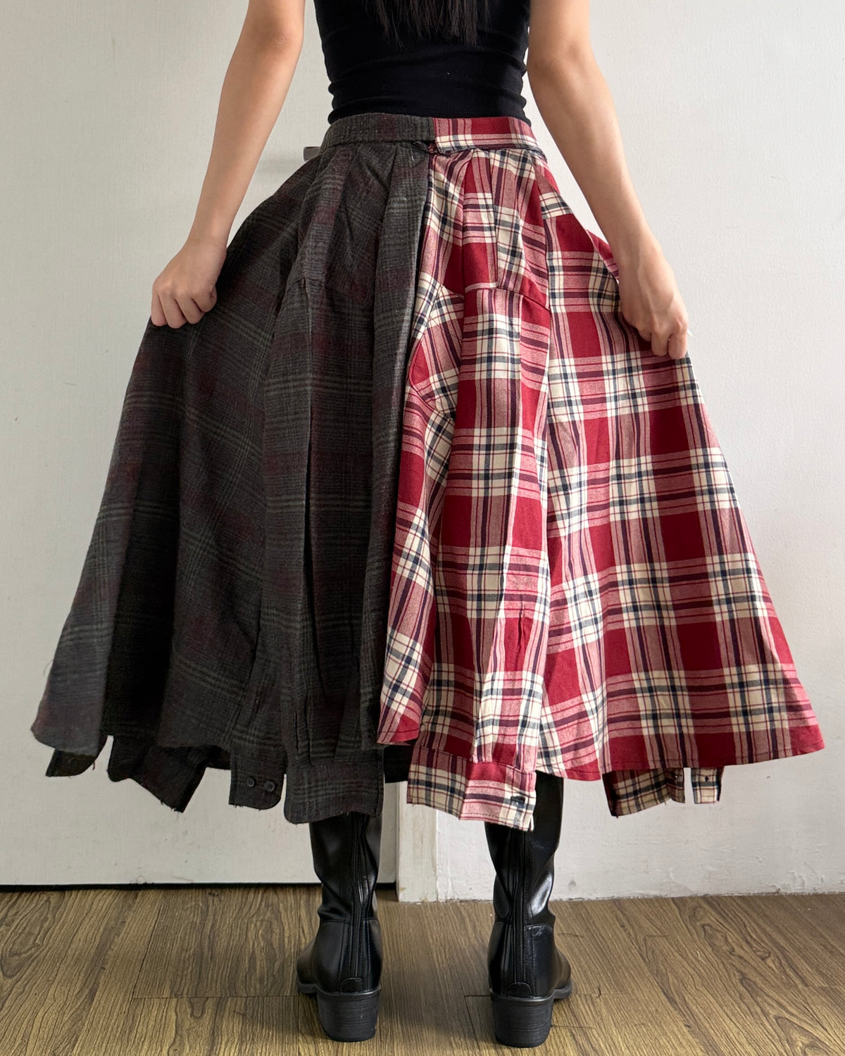 Button-up Maxi Skirt 059