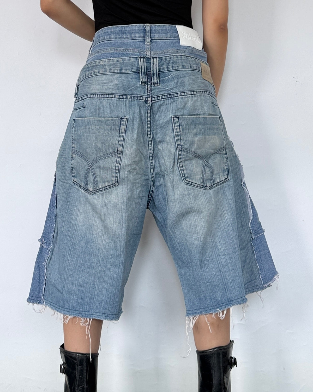 Double Waist Jorts 008