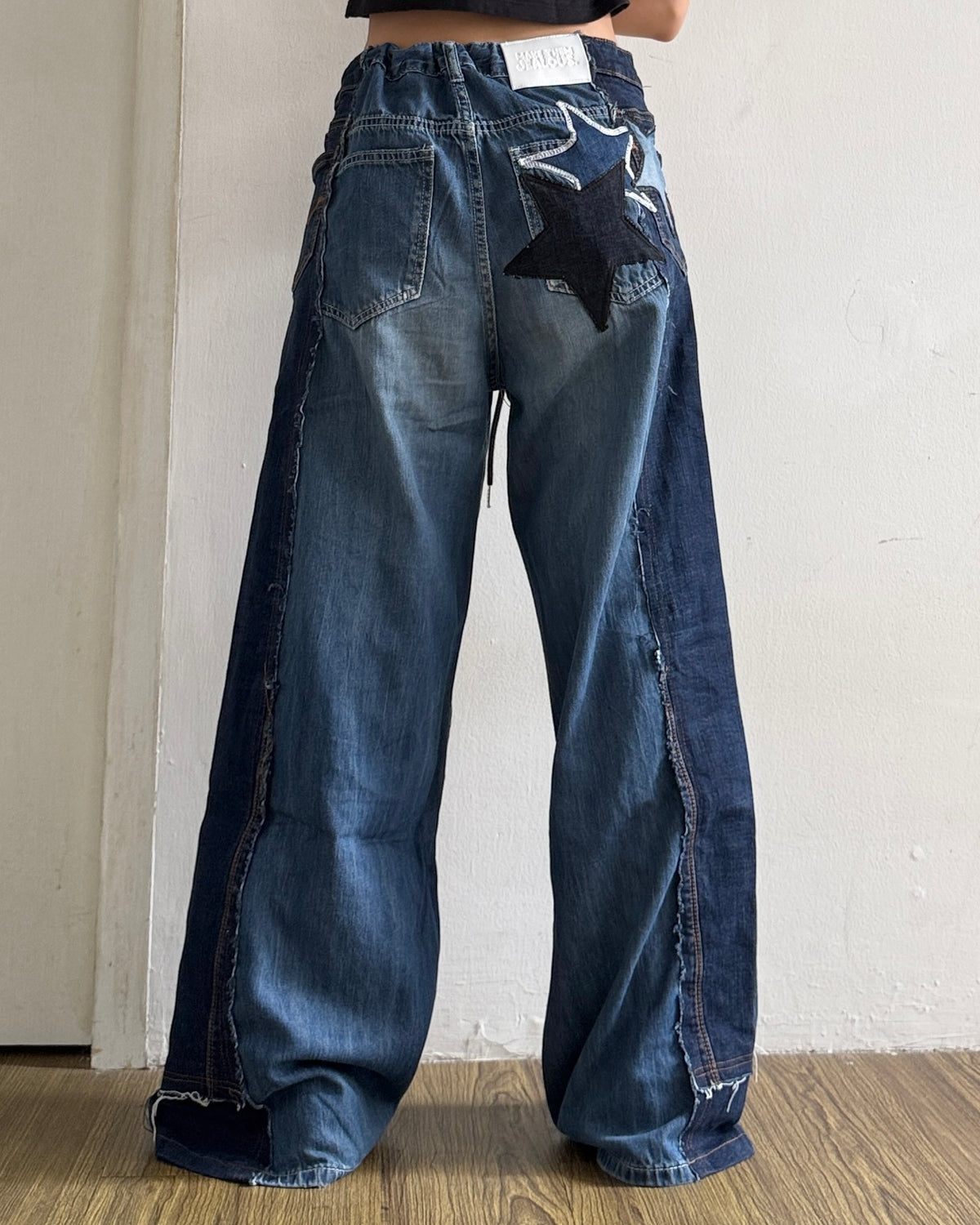 Star Patch Pants 007