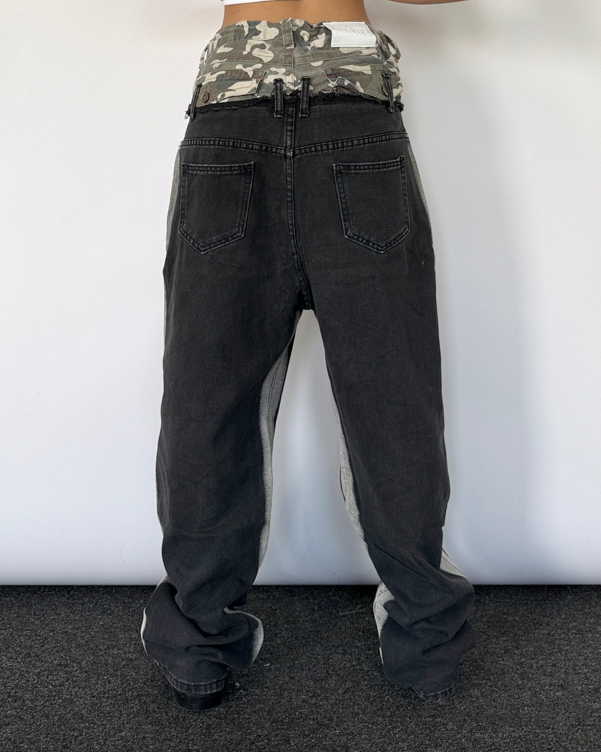 Double Waist Pants 017