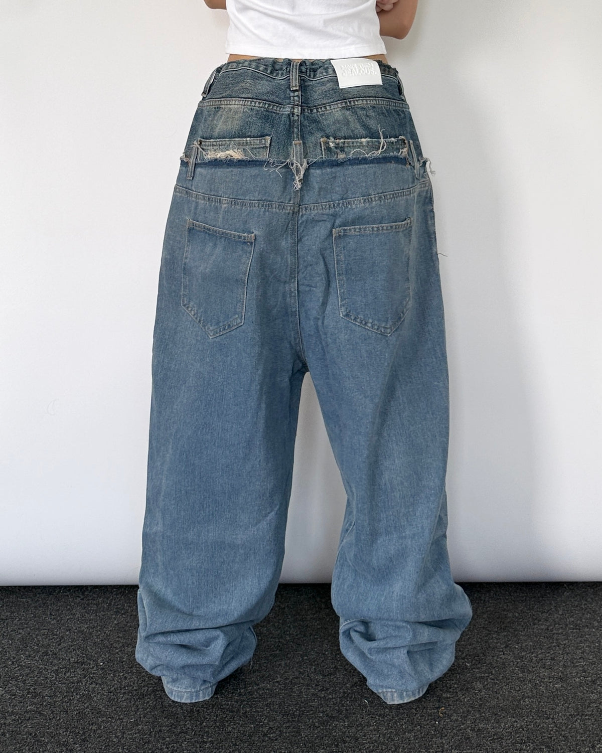 Double Waist Pants 019