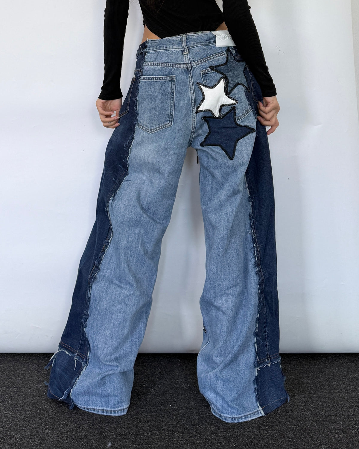 Star Patch Pants 017