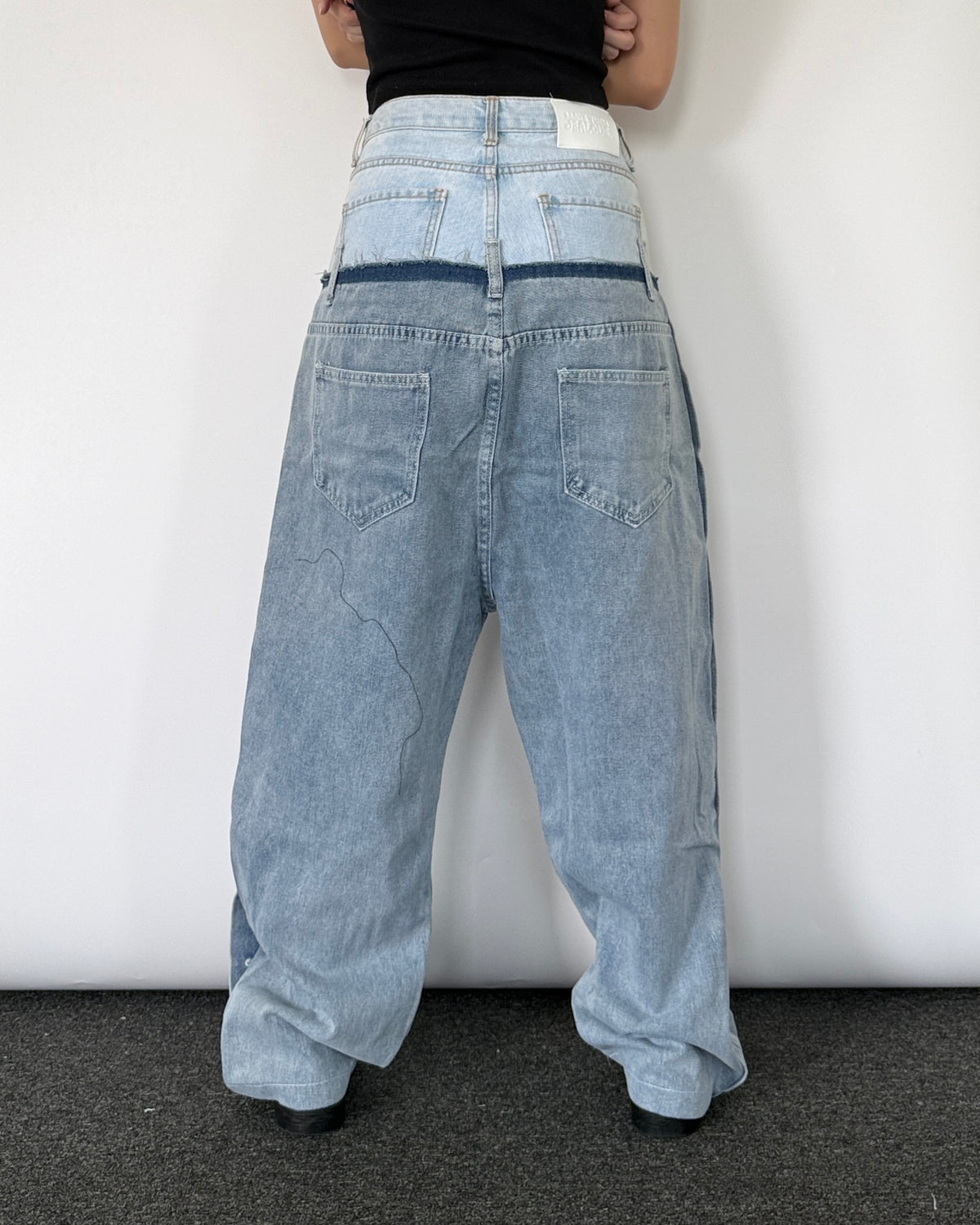 Double Waist Pants 022