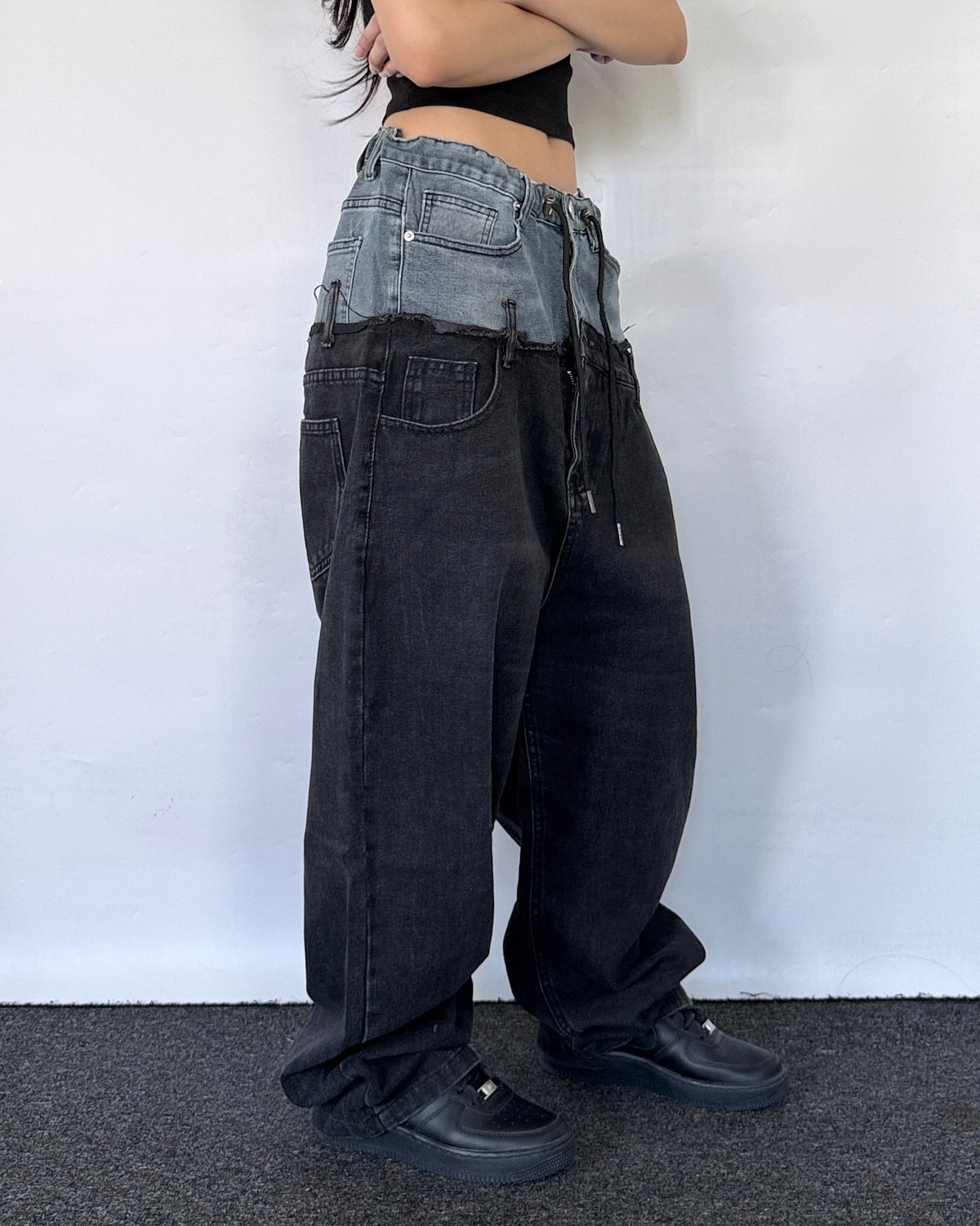 Double Waist Pants 013