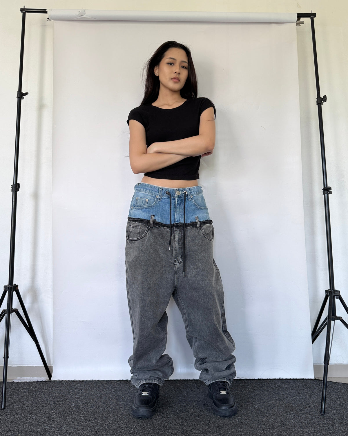 Double Waist Pants 015