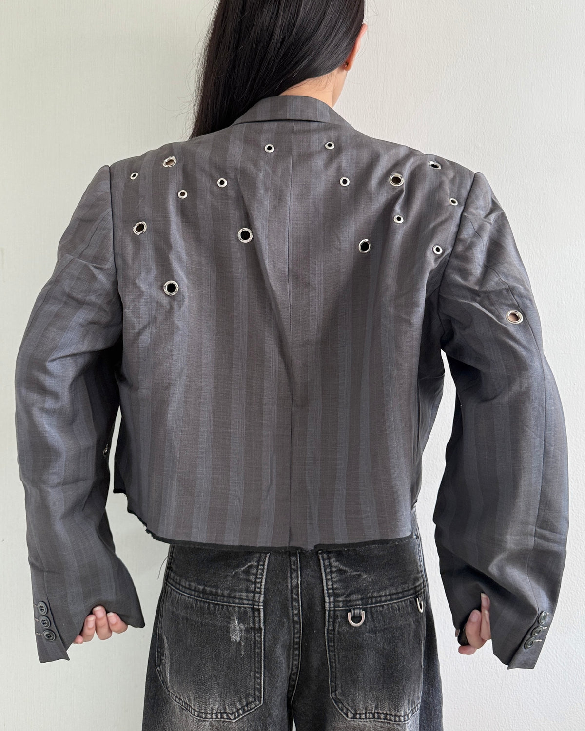 Eyelet Blazer 036