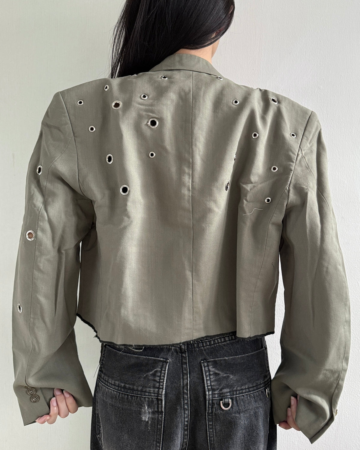Eyelet Blazer 038