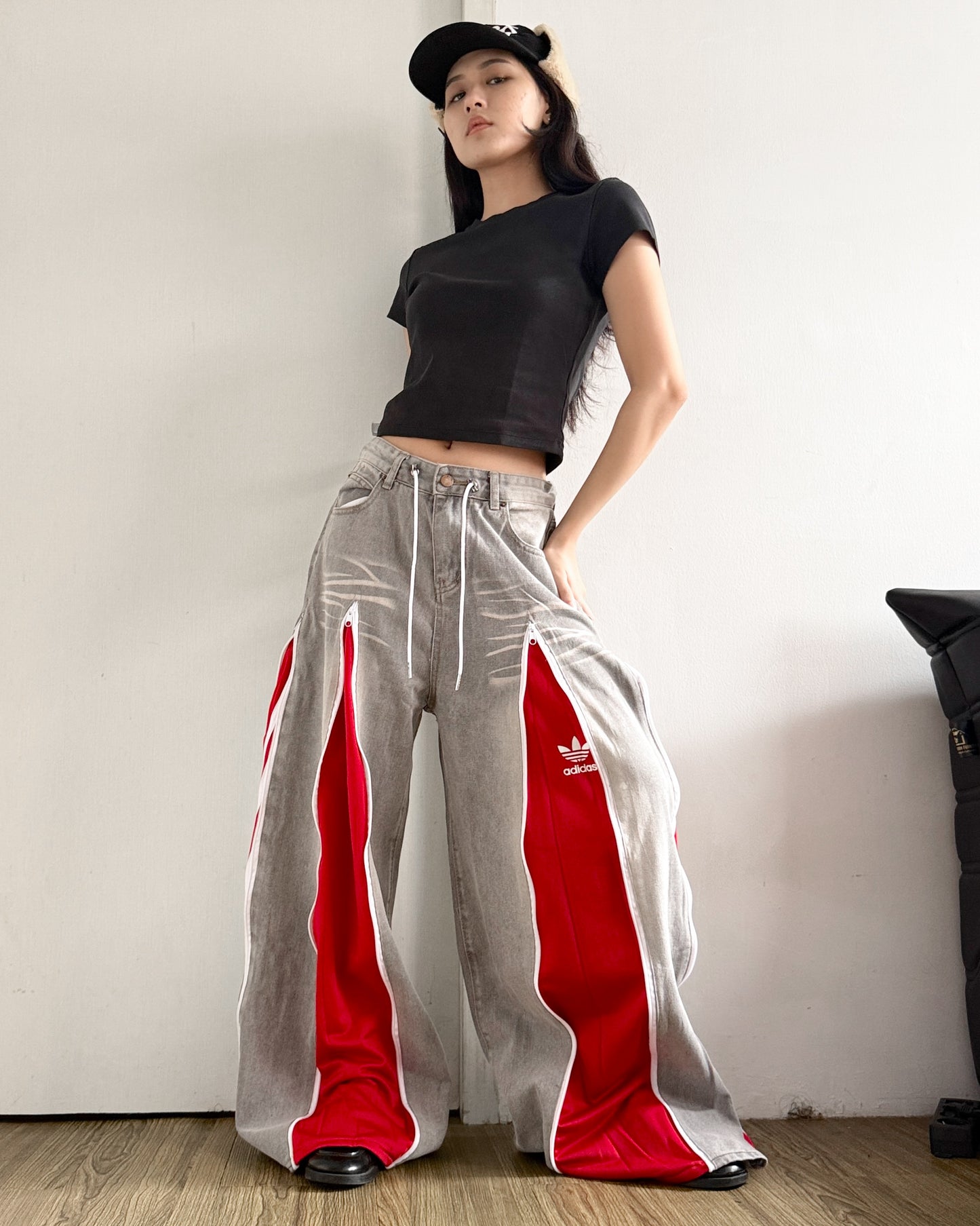 [BIG SIZE] Zipper Pants 0303