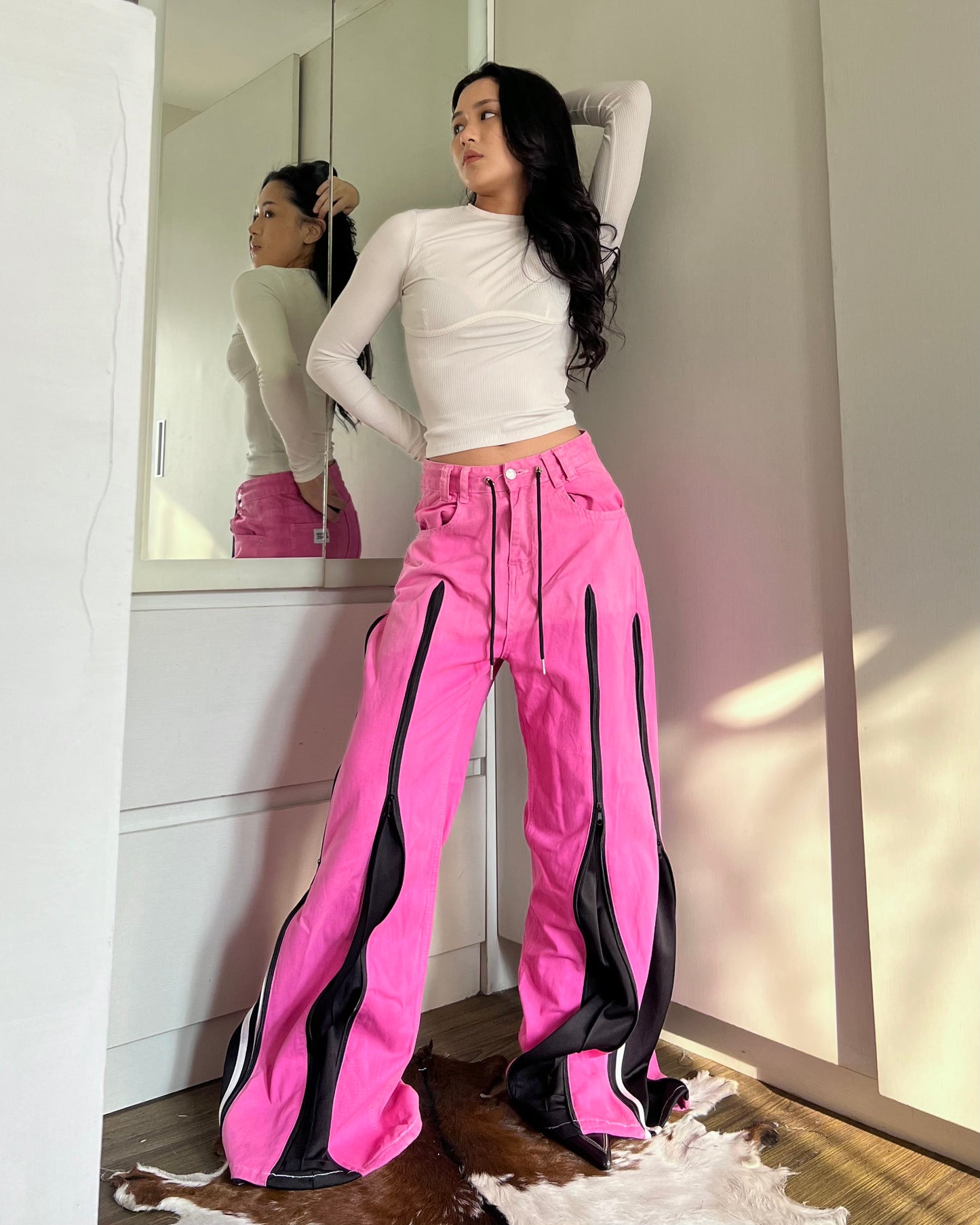 Zipper Pants 079