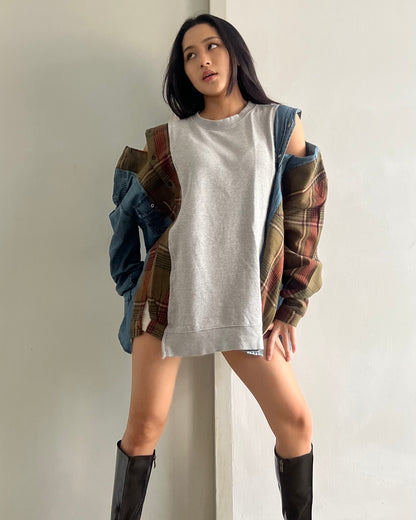 Flannel Sweater 073