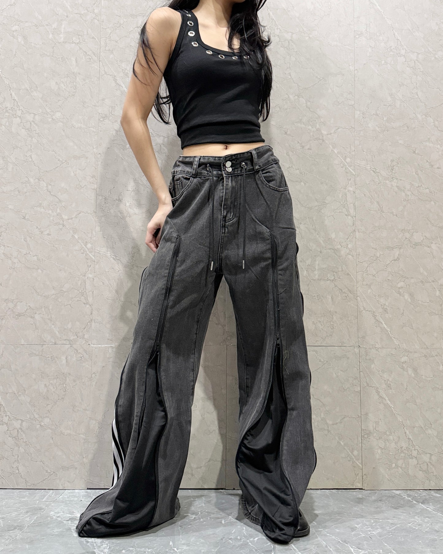 Zipper Pants 0307