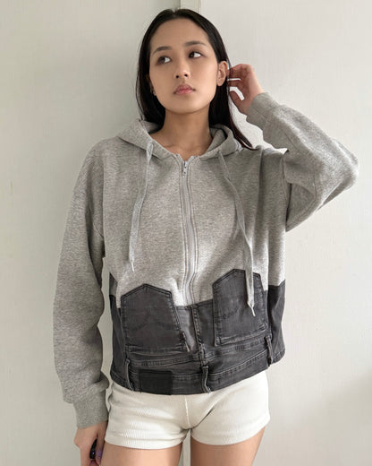 Denim Hoodie 012
