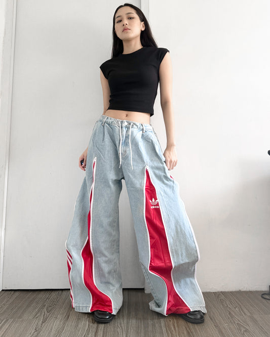 [BIG SIZE] Zipper Pants 0283