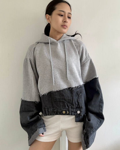 Denim Hoodie 017