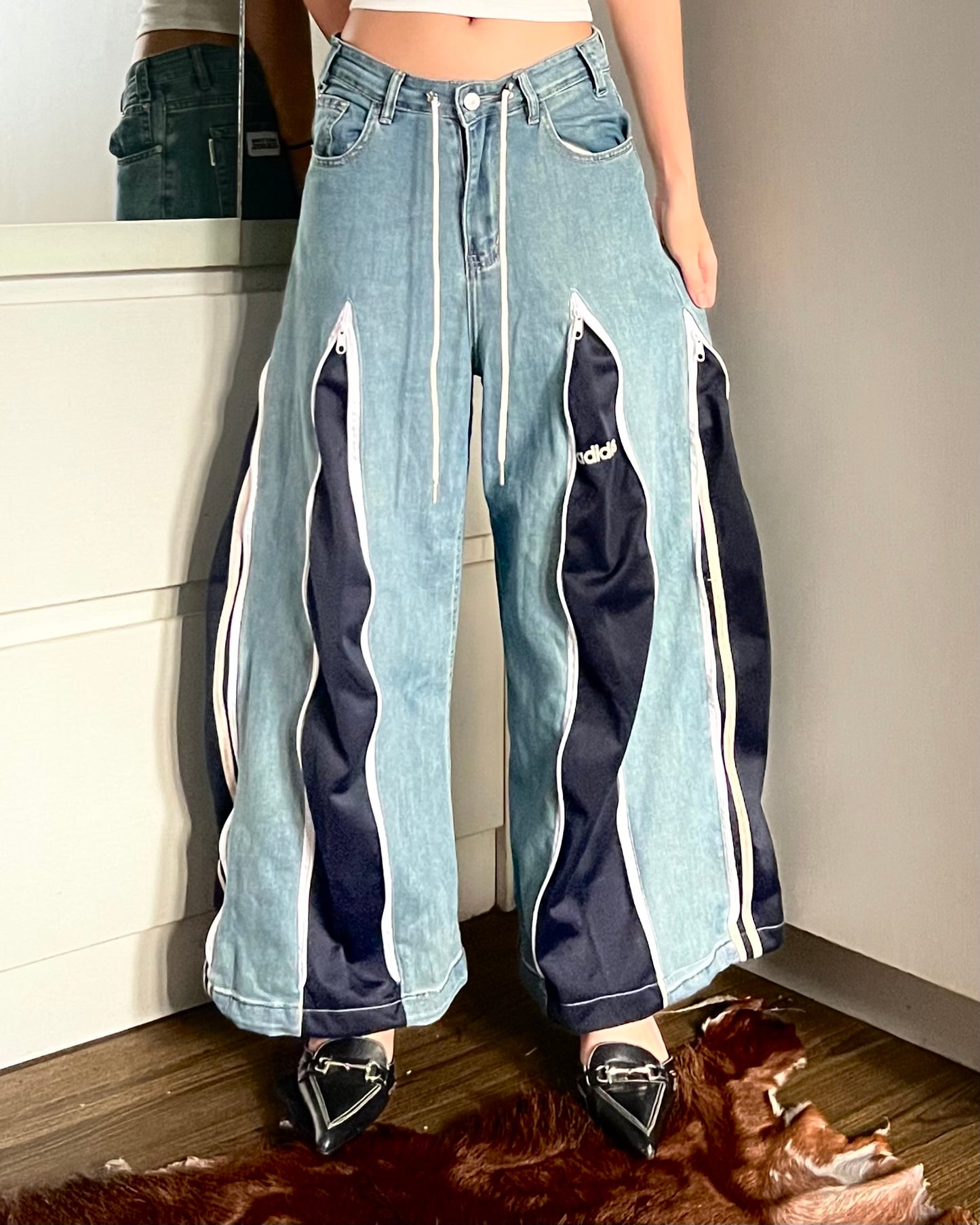 Zipper Pants 095