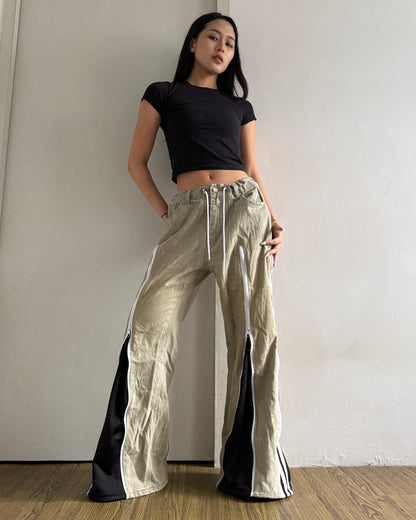 [BIG SIZE] Zipper Pants 0271