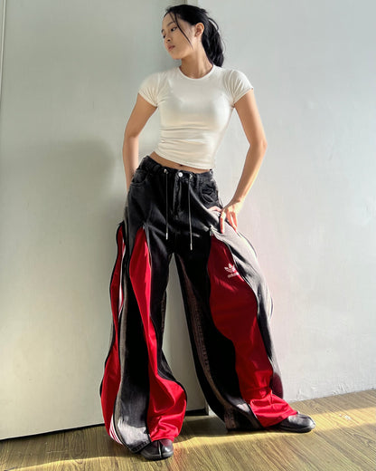[BIG SIZE] Zipper Pants 0189