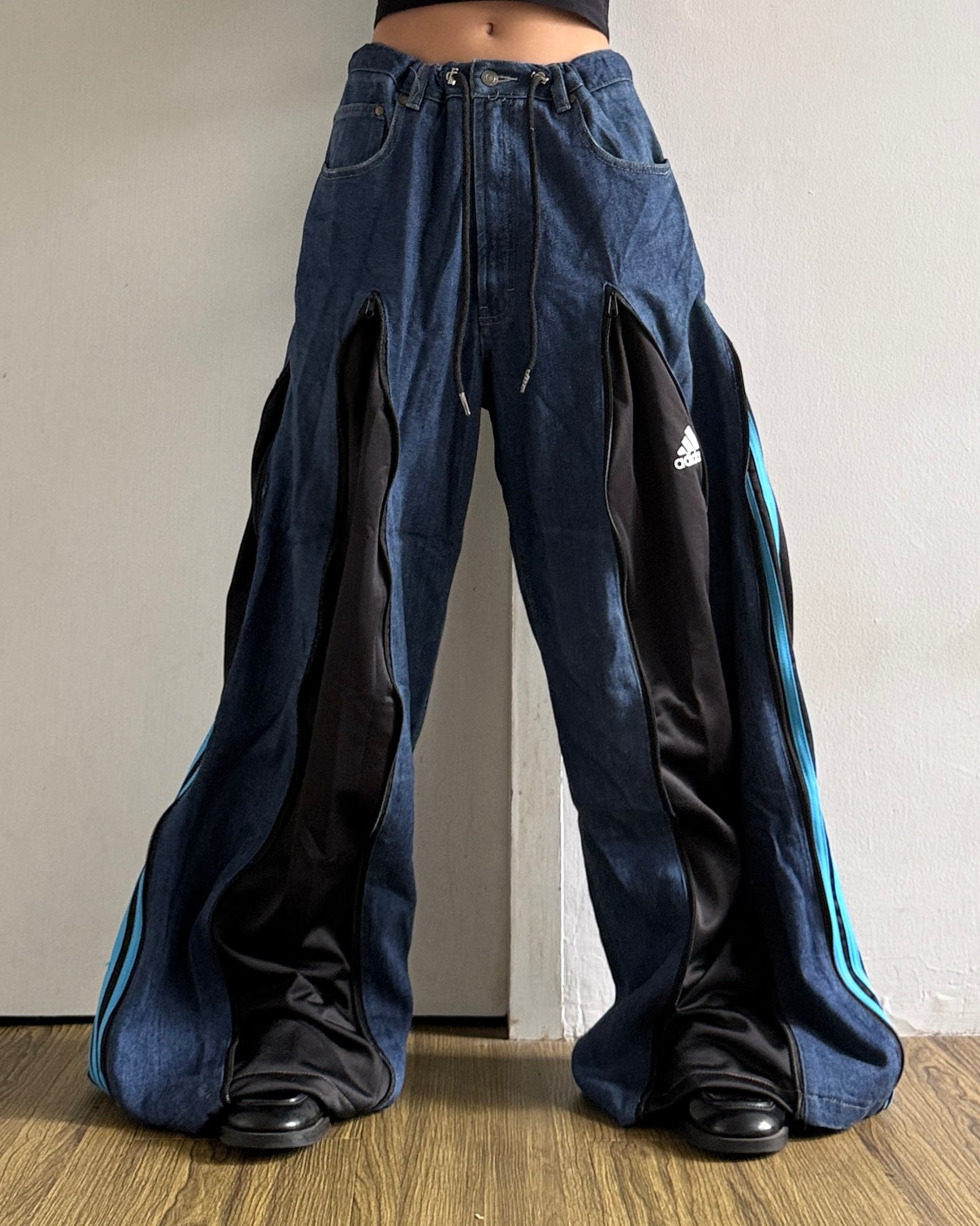 [BIG SIZE] Zipper Pants 0268