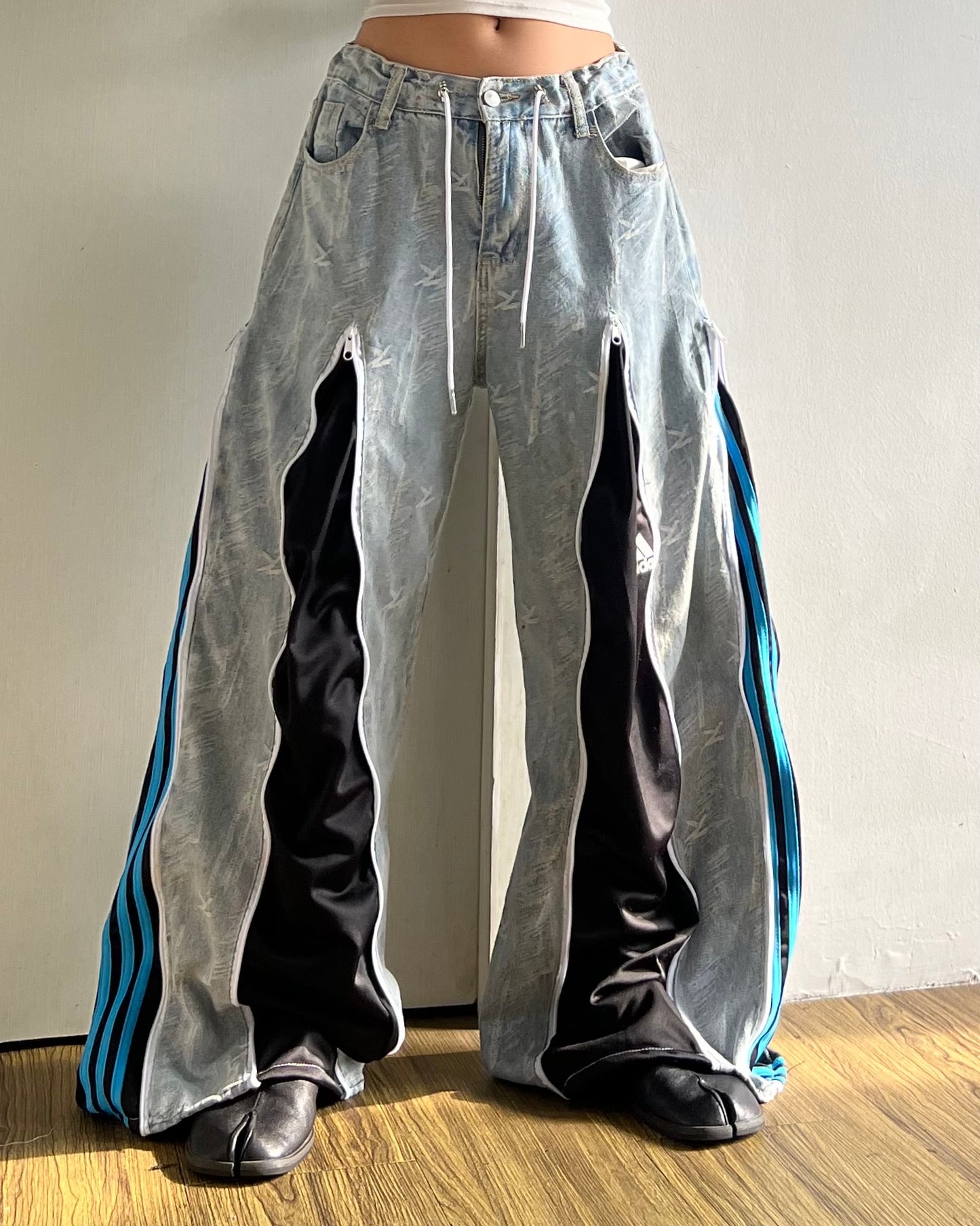 [BIG SIZE] Zipper Pants 0179
