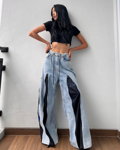 Zipper Pants 016