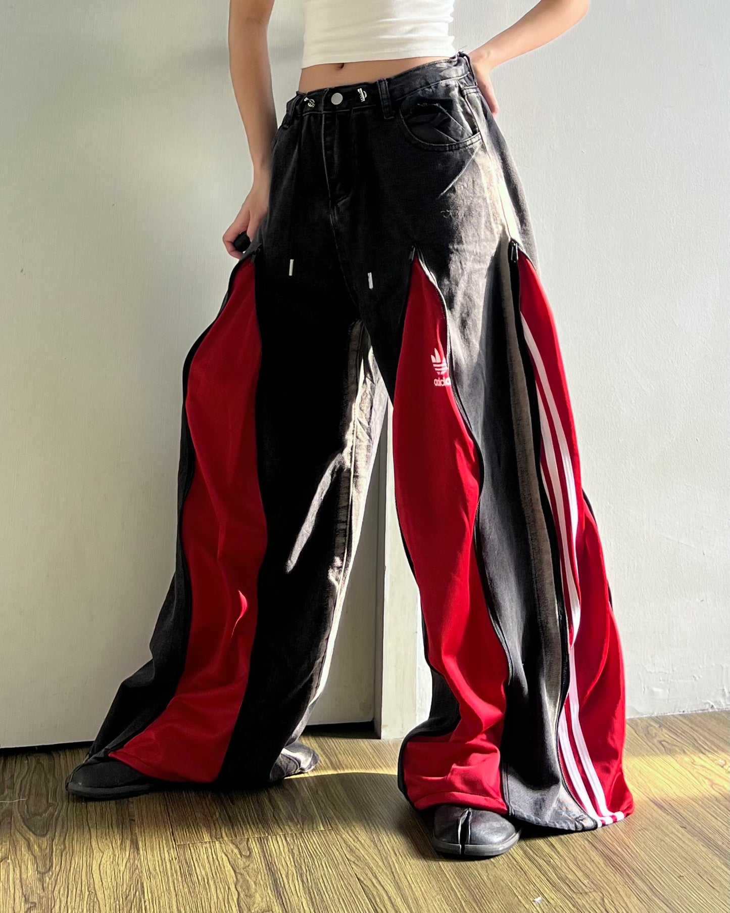 [BIG SIZE] Zipper Pants 0189