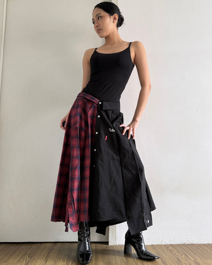 Button-up Skirt 053