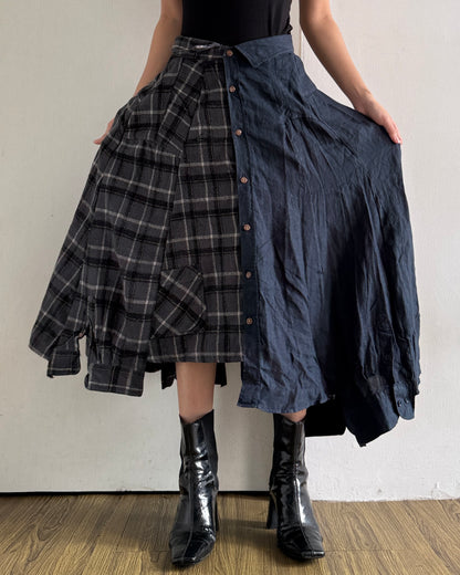 Button-up Skirt 052