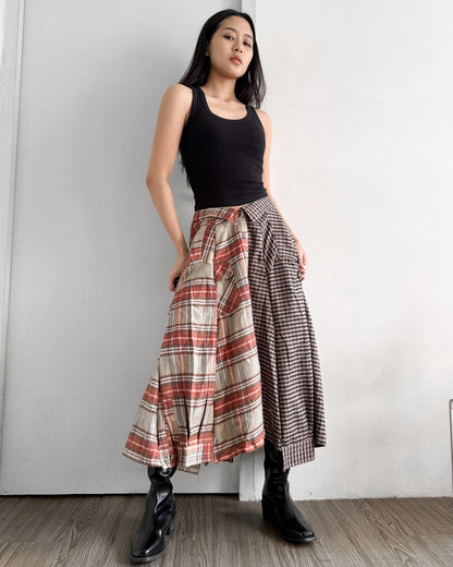 Button-up Maxi Skirt 058
