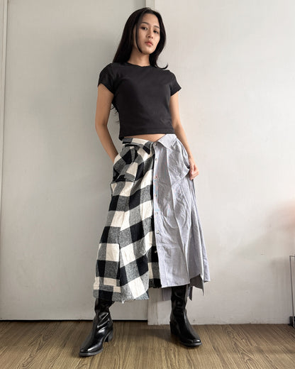 Button-up Maxi Skirt 066