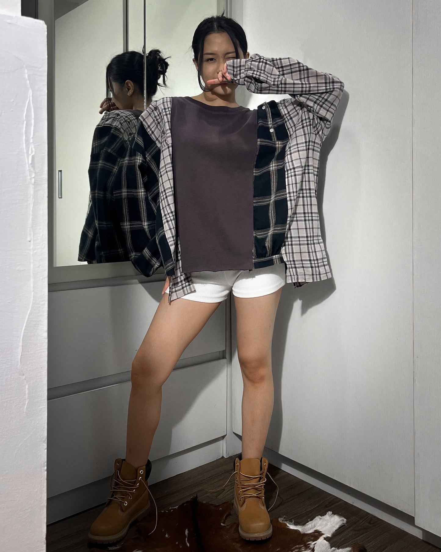 Deconstruct Flannel Shirt 036