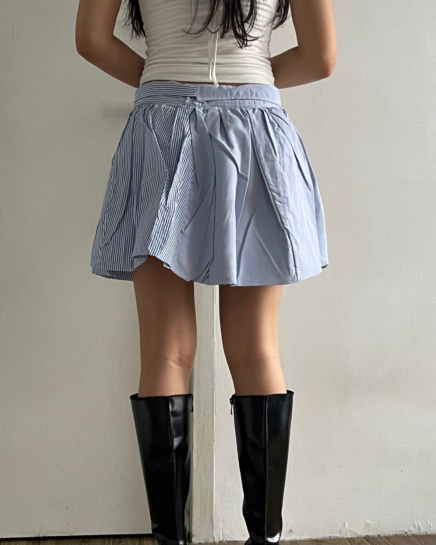 Button-up Balloon Skirt 013