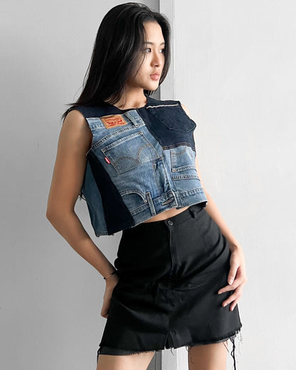 Denim Top 014