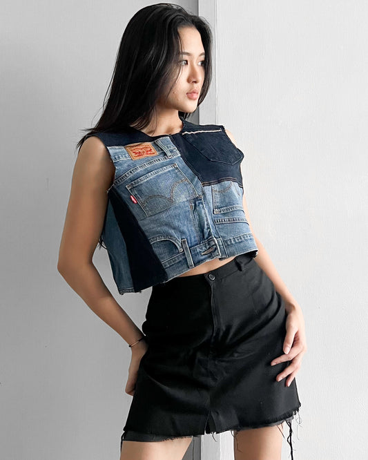 Denim Top 014