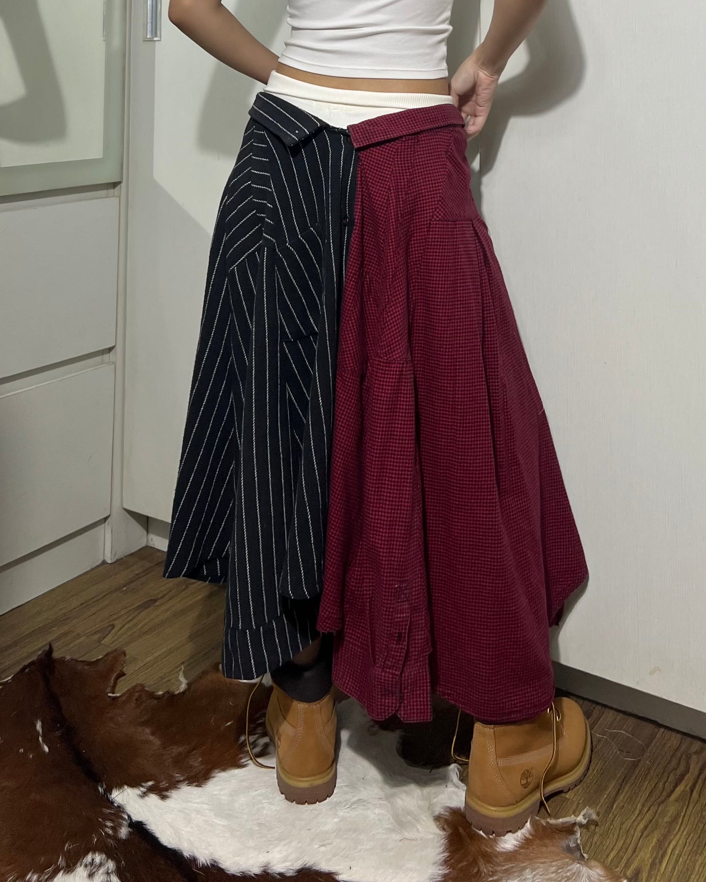 Button-up Maxi Skirt 018