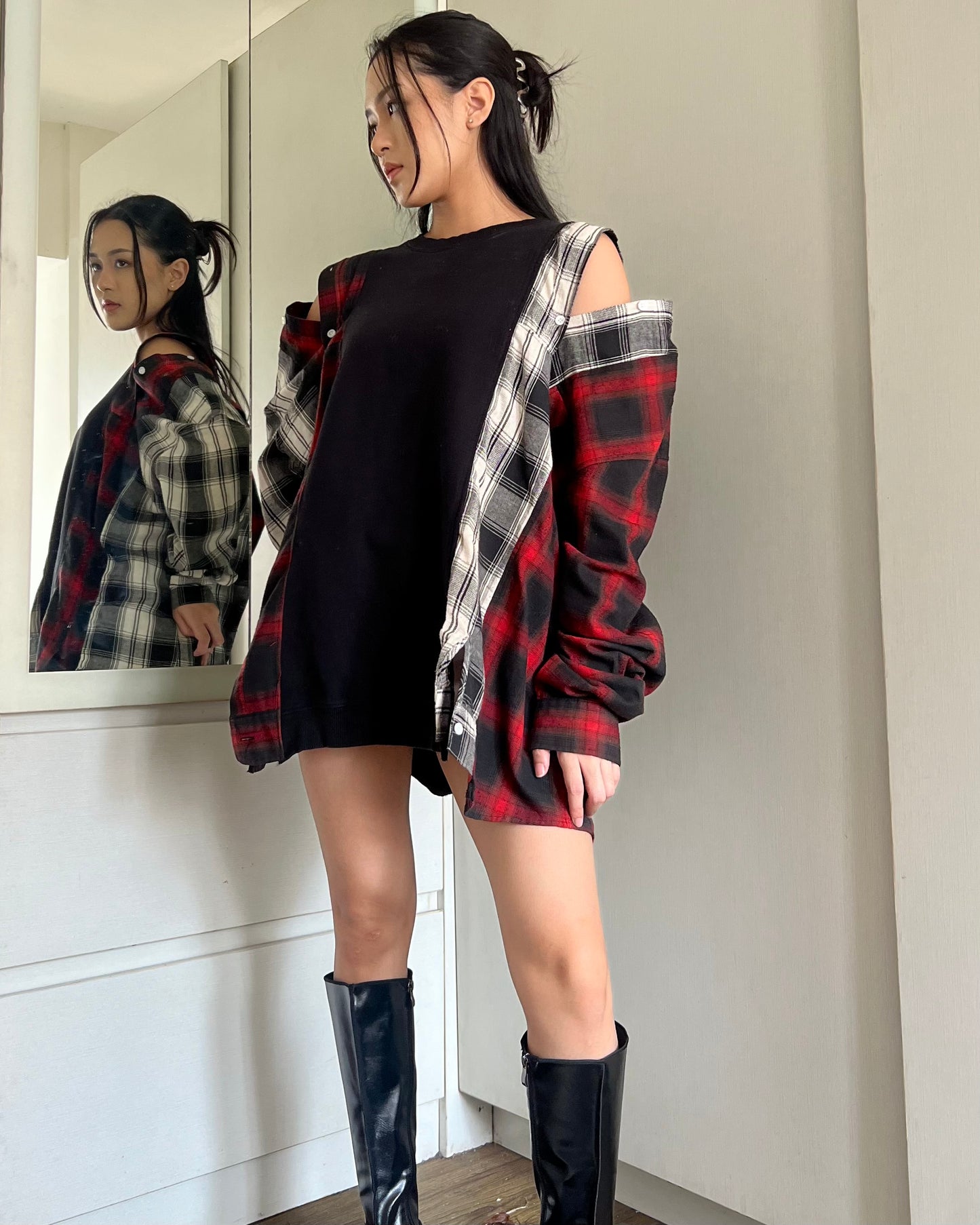 Deconstruct Flannel Shirt 039