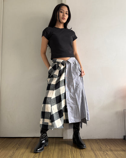 Button-up Maxi Skirt 066