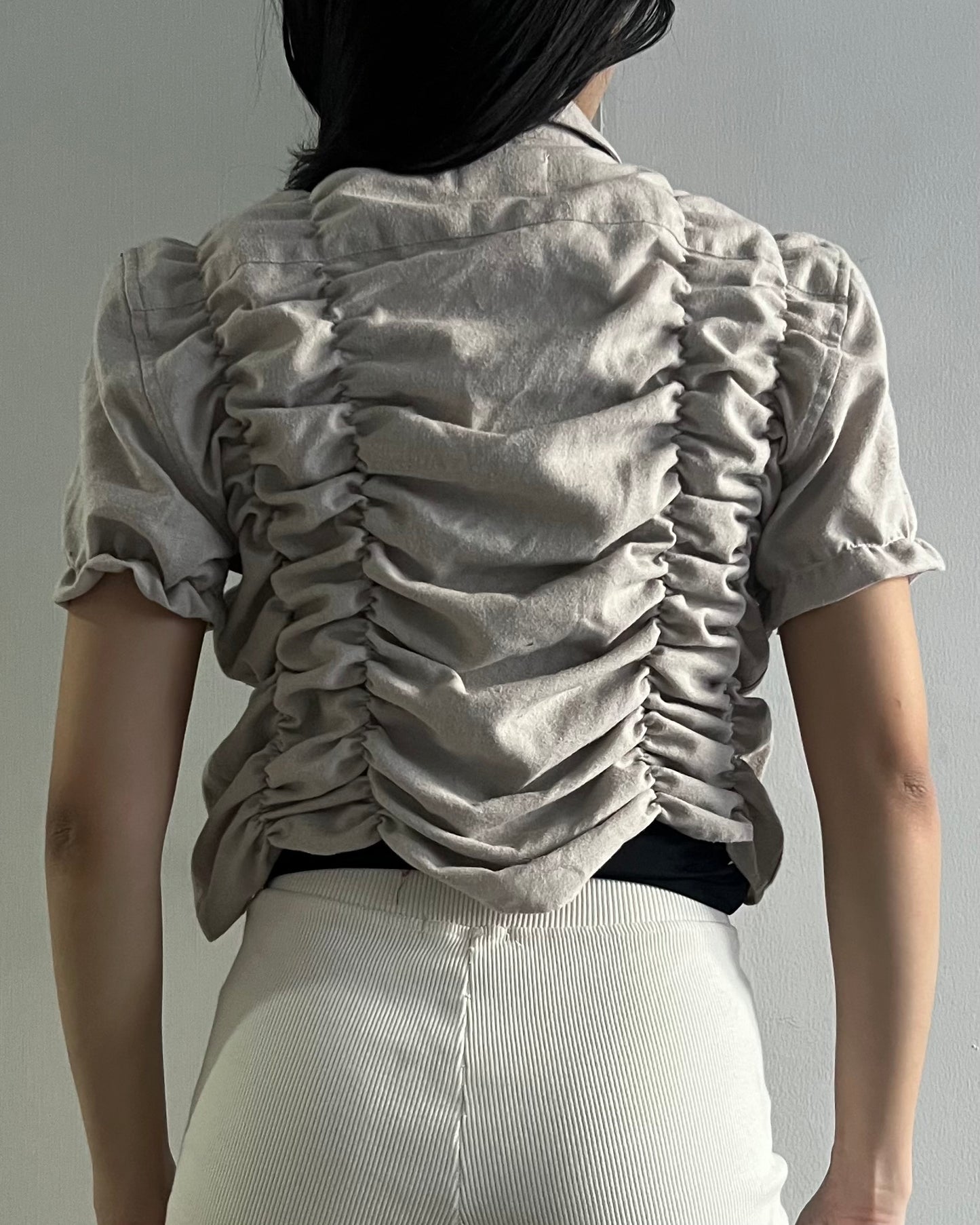 Ruched Shirt 011
