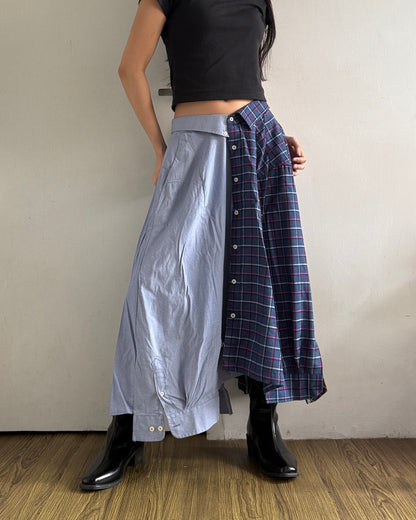 Button-up Maxi Skirt 065