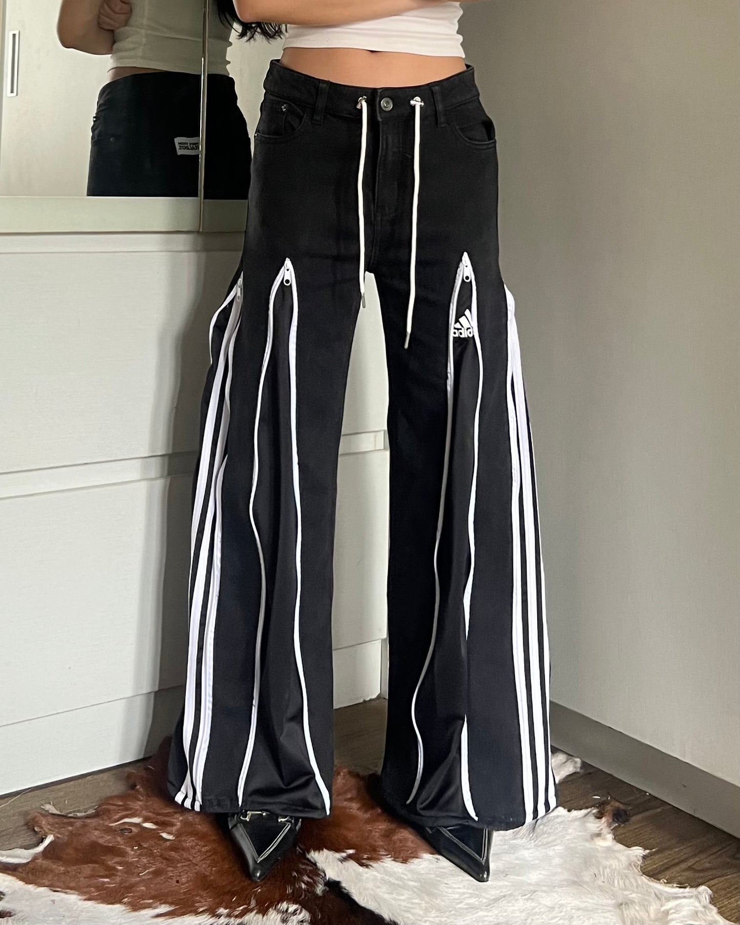 Zipper Pants 053