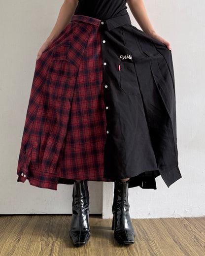 Button-up Skirt 053