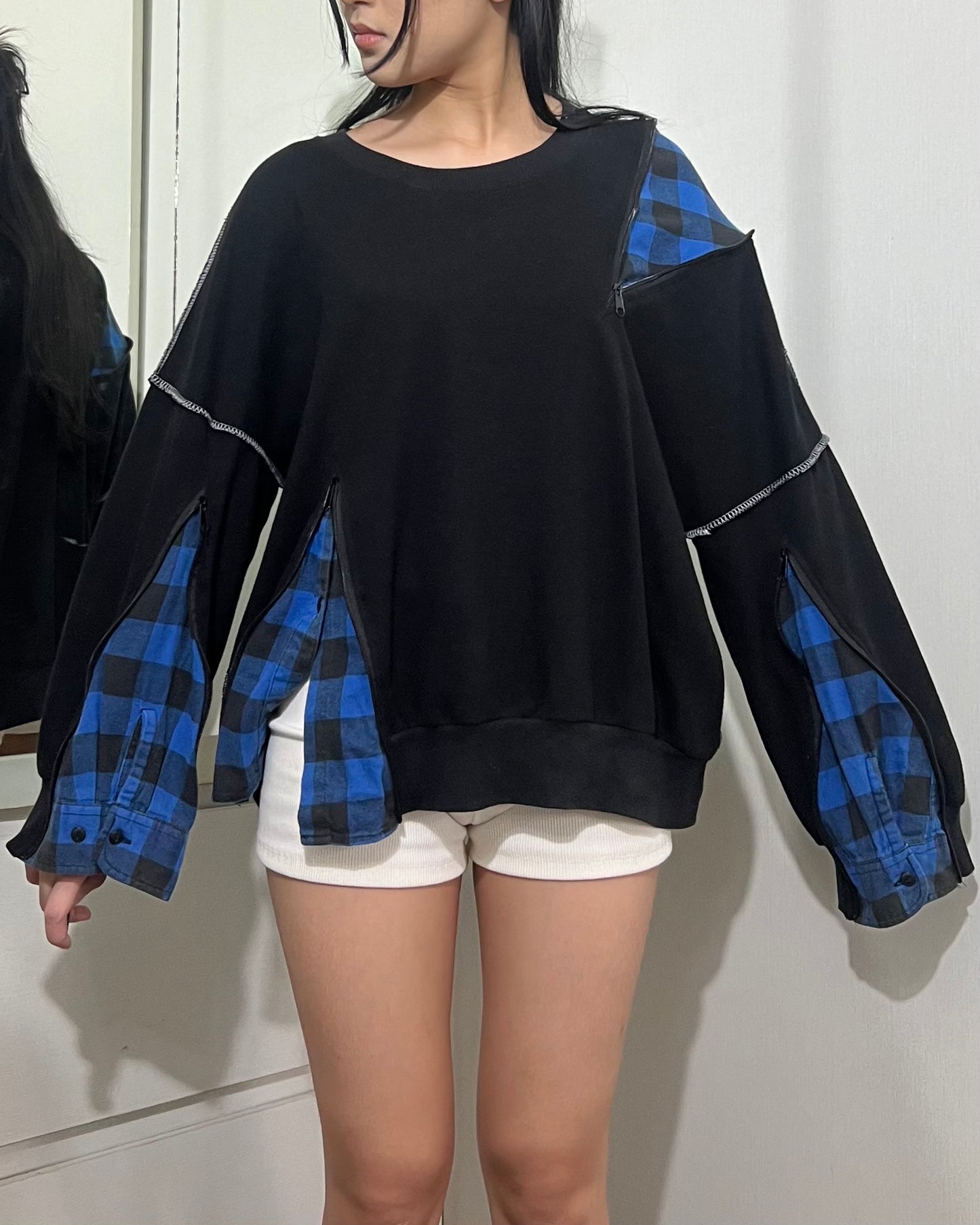 Zipper Sweater 004