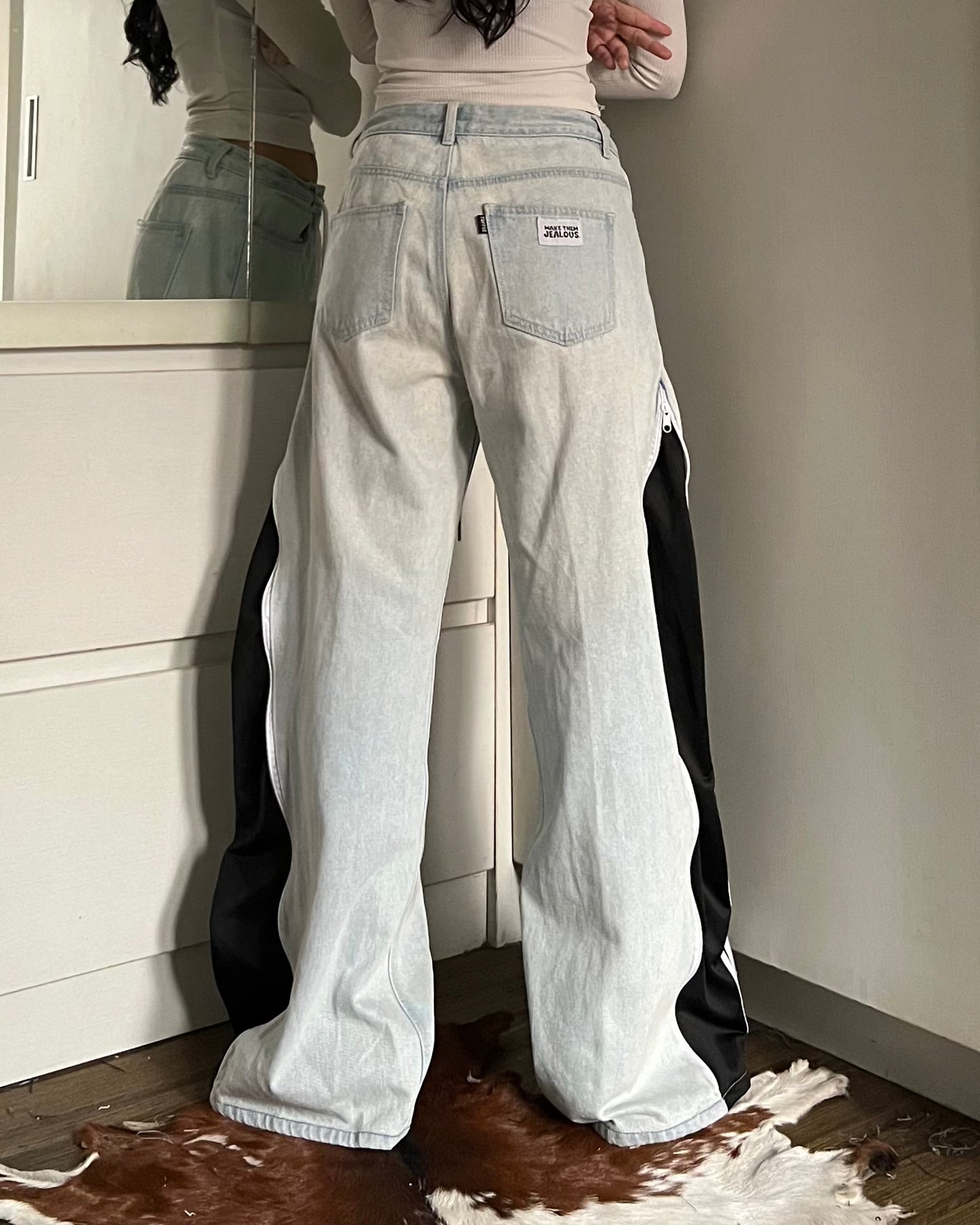 Zipper Pants 063